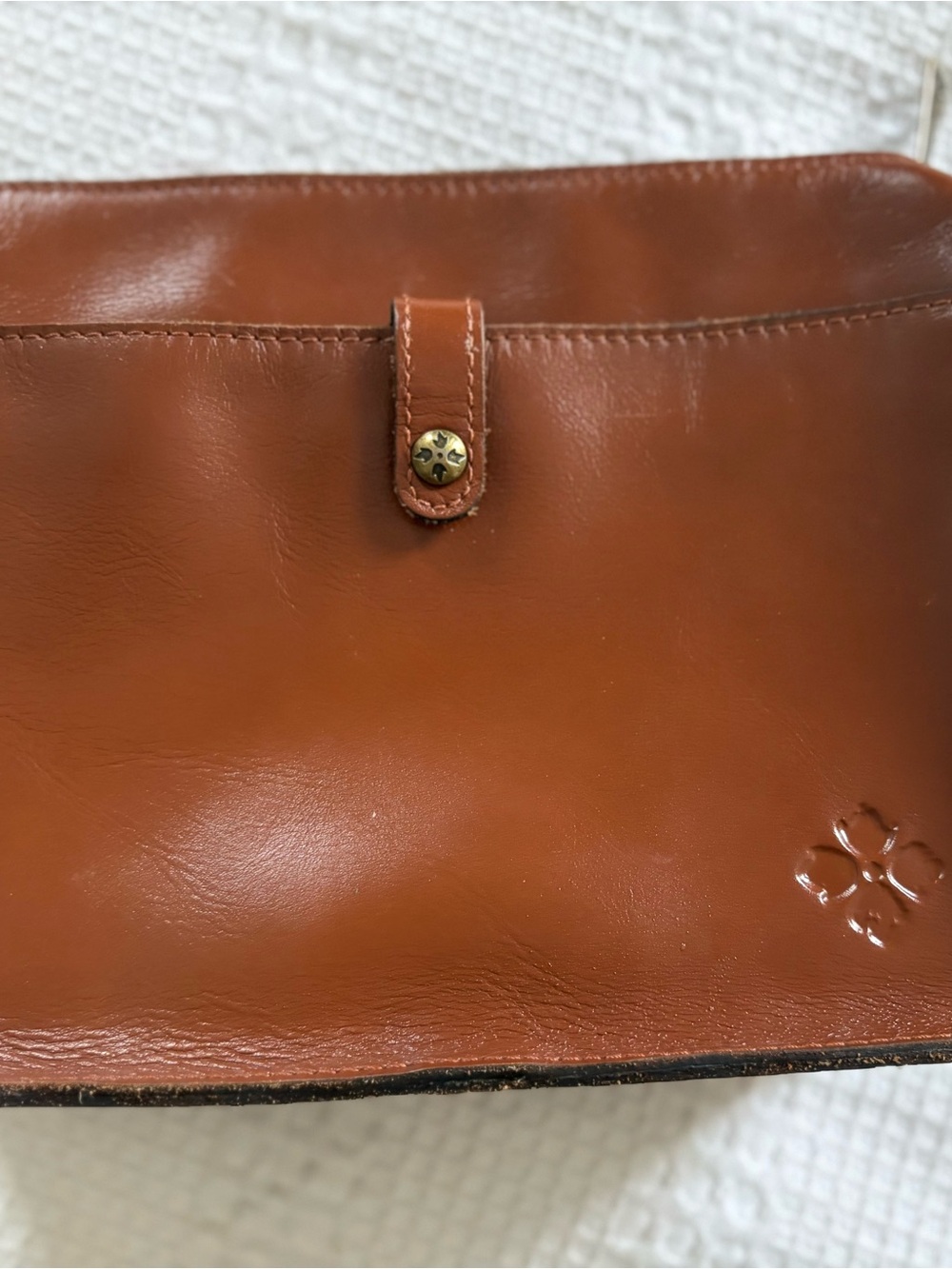 Patricia Nash leather crossbody bag